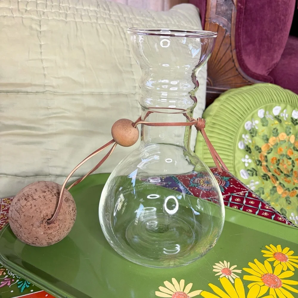 Pyrex Decanter With Cork